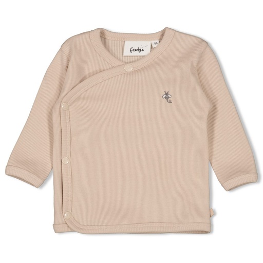 Feetje | T-shirt Uni Honey Bear Overslag Longsleeve Sand