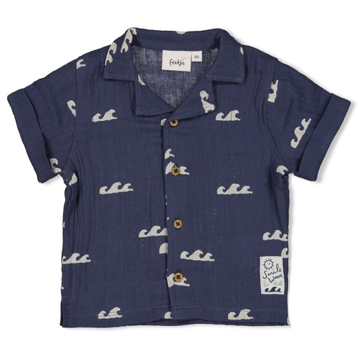 Feetje | Hemd Boys Summer Woven Indigo