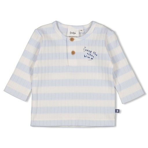 Feetje | T-shirt Boys Blue Ocean Longsleeve Stripes Blue