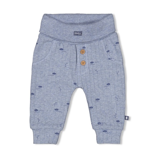 Feetje | Broek Boys Blue Ocean Blue Melange