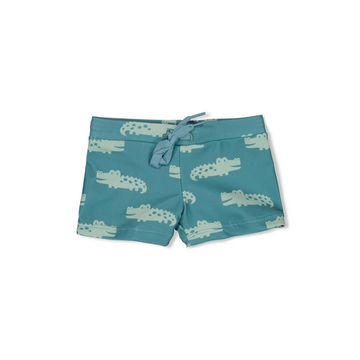 Feetje | Zwemshort Boys You Croc My World Seagreen