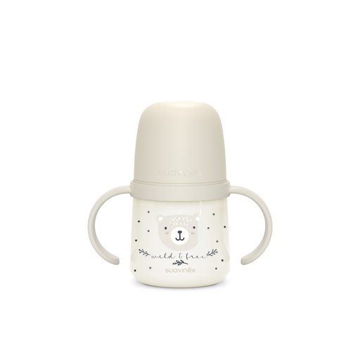 [575484] Suavinex | Drinkfles Night & Day Wild&Free Grijs 150ml +6M 