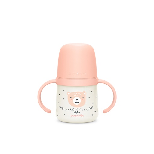 [575485] Suavinex | Drinkfles Night & Day Wild&Free Roze +6m 150ml 