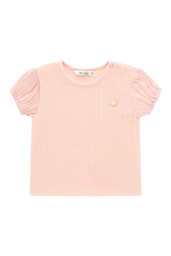 Le Chic | T-Shirt Girls Naly Puffy Sleeve Pink Symphony  
