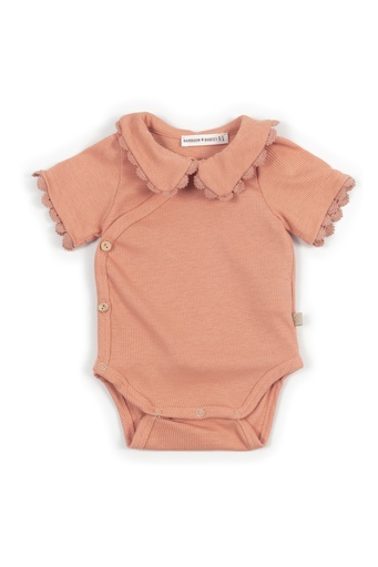 Bamboom | Body Girls Embroidery Coral  