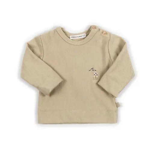 Bamboom | T-shirt Boys Longsleeve Light Mustard