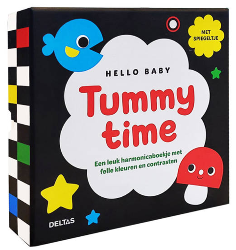 [575969] Deltas | Boek "Tummy time"