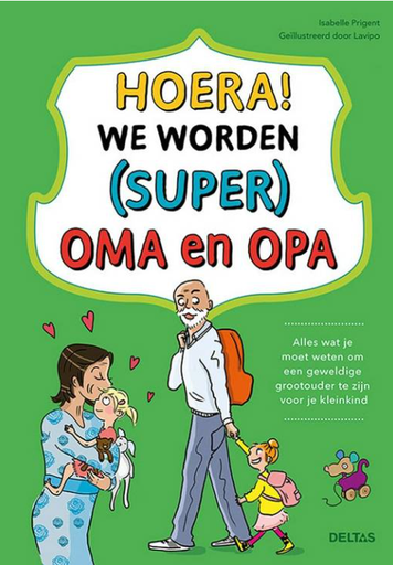 [576063] Deltas | Boek "Hoera we worden (super) oma en opa"