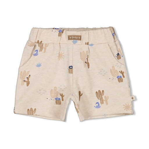 Feetje | Short Boys Sssiesta Off White Melange