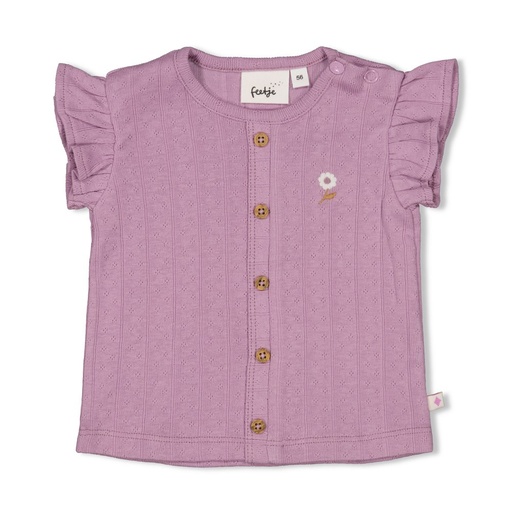 Feetje | T-shirt Girls Flower Ranch Violet