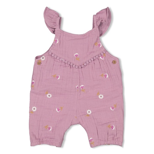 Feetje | Kruippak Girls Flower Ranch Violet