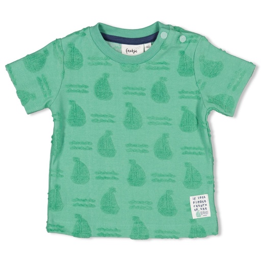Feetje | T-shirt Boys Seaside Happiness Green