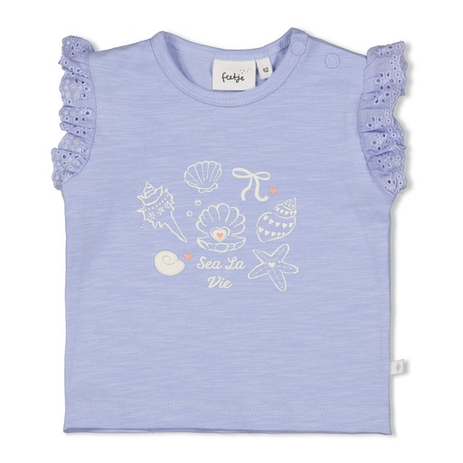 Feetje | T-shirt Girls Sea La Vie Lavender