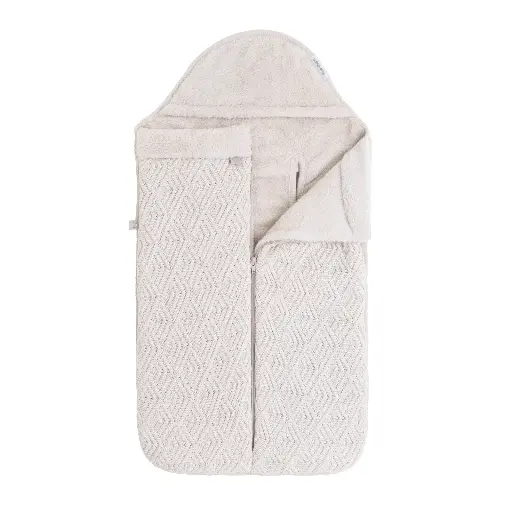 [576502] Baby's Only | Voetenzak Sierrra vr Autostoel 0+ Warm Linnen