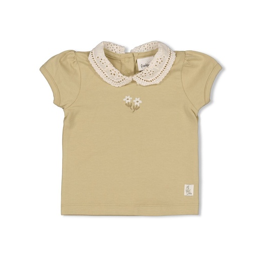 Feetje | T-shirt Girls Let Your Dreams Blossom Green