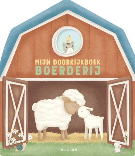 [576719] Little Dutch | Boek Mijn Doorkijkboek Boerderij 