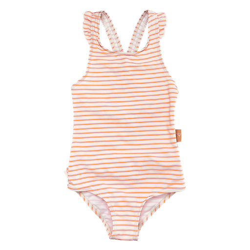 Fresk | Badpak Girls Summer Stripes Orange