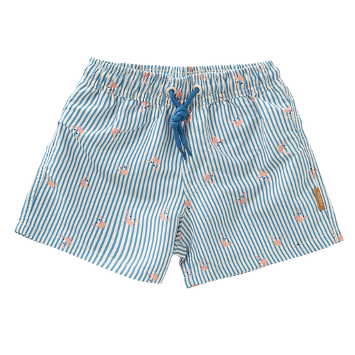 Fresk | Zwemshort Boys Stripes & Crabs Blue