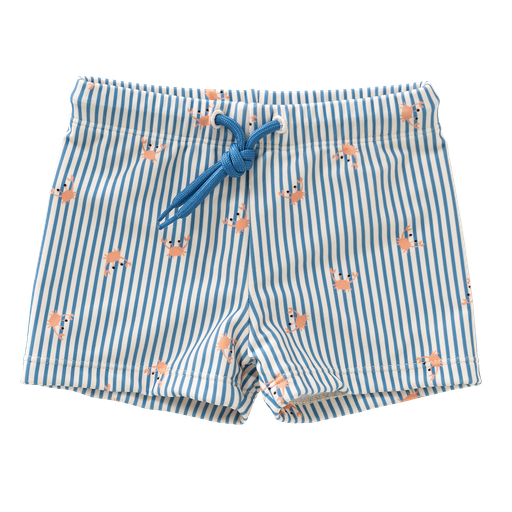 Fresk | Zwemshort Stripes & Crabs Blue