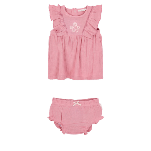 Little Dutch | Outfit Girls Fairy Garden Pink Blush 2-delig