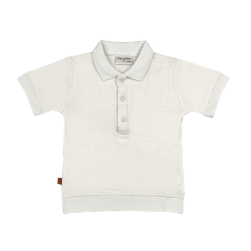 Frogs&Dogs | T-shirt Boys Waffle White Alyssum 