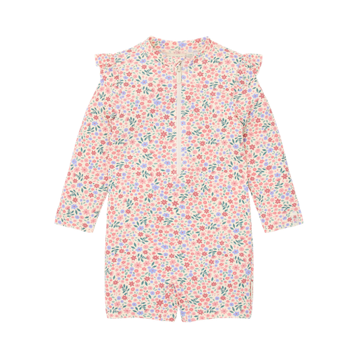 Little Dutch | Zwempak Girls Longsleeve Dreamy Flowerfield 