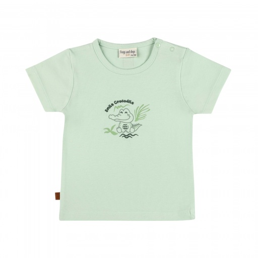 Frogs&Dogs | T-shirt Boys Croco Jungle Subtle Green 