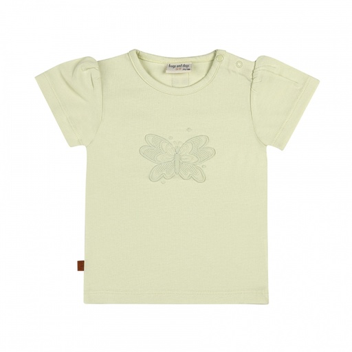 Frogs&Dogs | T-shirt Girls Butterfly Tender Green 