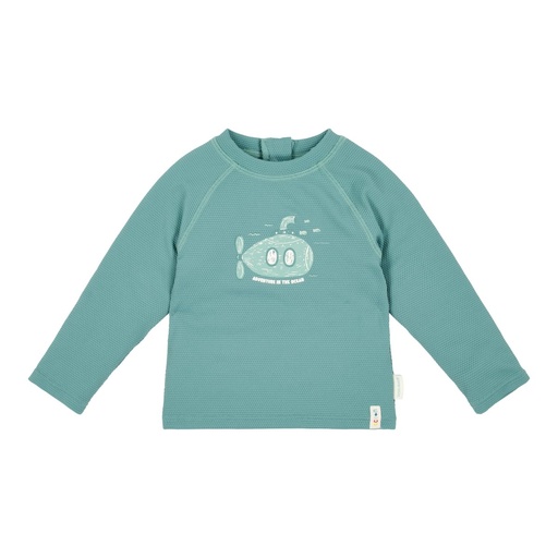 Little Dutch | Zwemshirt Boys Longsleeve Ocean Green