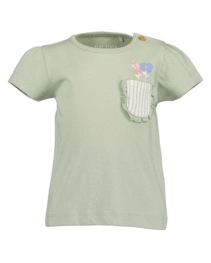 Blue Seven | T-shirt Girls Light Green