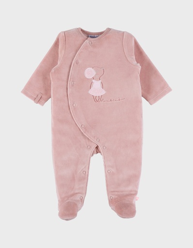 Noukies | Pyjama Mouse Velours Roze