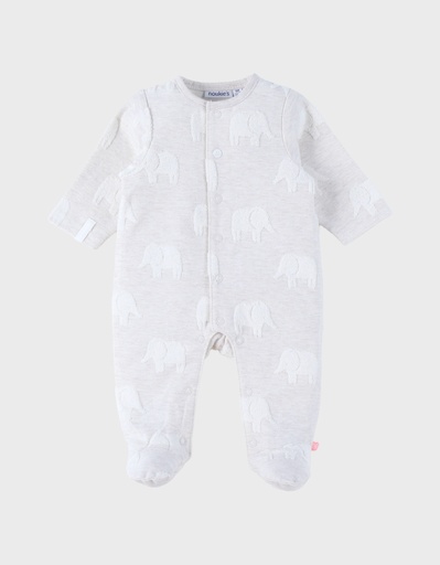 Noukies | Pyjama Wild Jungle Jersey Grijs