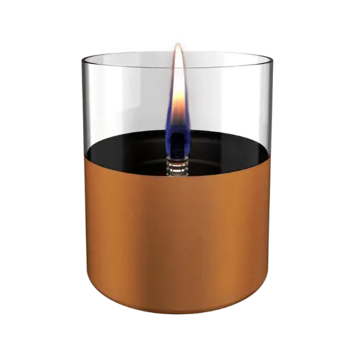 [578413] Tenderflame | Kaars Lilly 10 Glas Koper