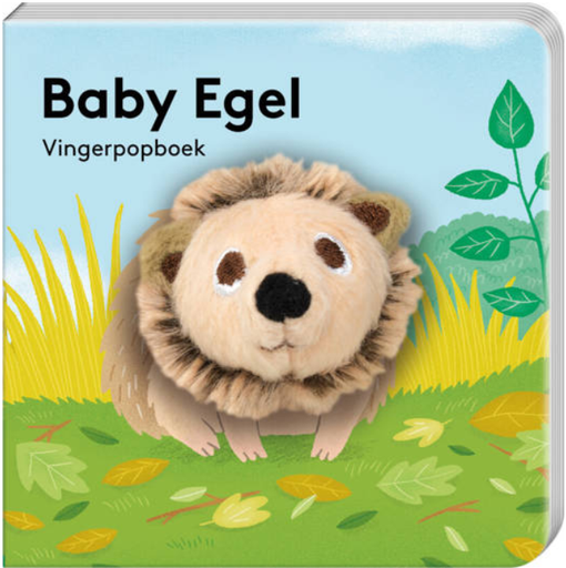 [578460] Image Books | Boek "Baby egel" Vingerpopboekje