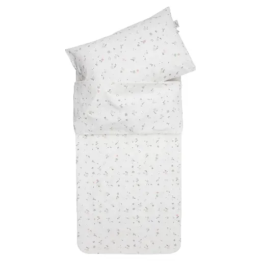 [578600] Witlof for Kids | Donsovertrek Vintage Flowers Tuck-Inn 100x135cm