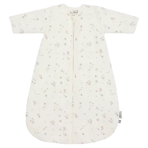 [578628] Witlof for Kids | Slaapzak Vintage Flowers Afneembare Mouwen 3.0TOG 90cm