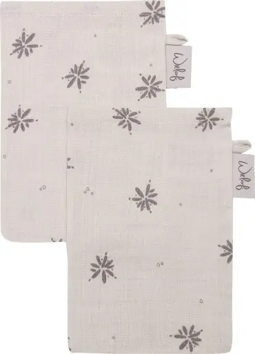 [578644] Witlof for Kids | Washandje Little Charm Tetra 2-pack