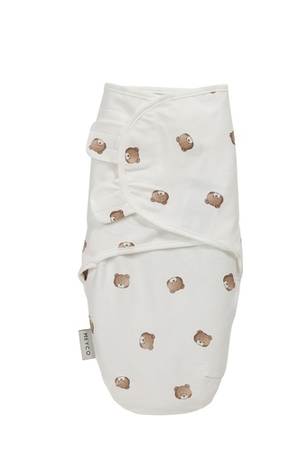 [578776] Meyco | Inbakeren Bear Multicolor Jersey 1.0TOG 0-3m 3,5kg-6,5kg