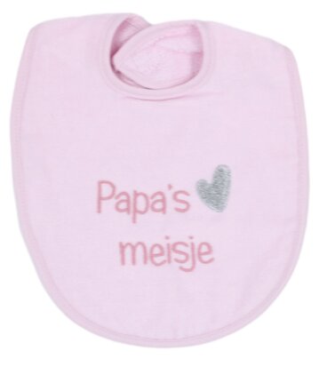 [578896] PetitVillain | Slabbetje Papa's Meisje Roze