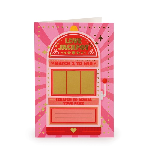 [578991] Legami | Kaart Krastelegram Love Jackpot