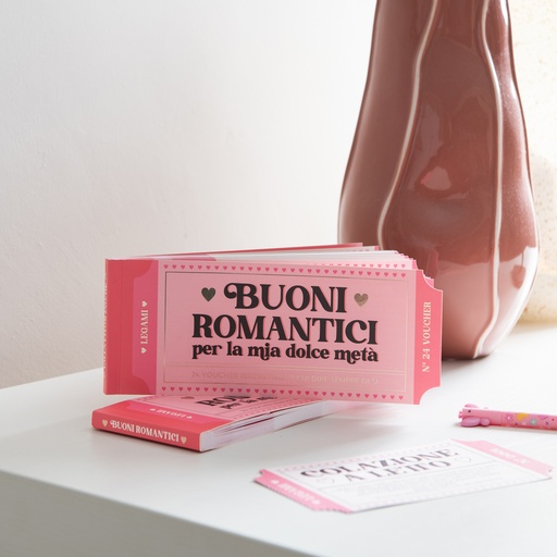 [578992] Legami | Gift Book Of 24 Vouchers Romantic