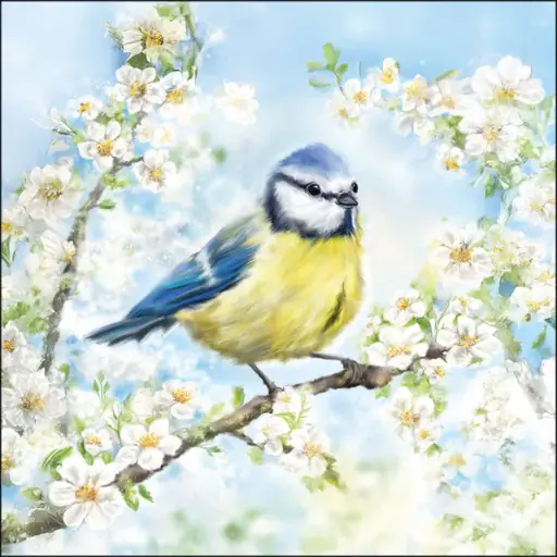 [579045] Ambiente | Servetten Blossom Time 3-laags 33x33cm 20-pack