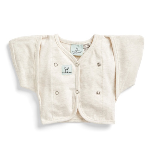 [579078] ErgoPouch | Inbakeren Cocoon Butterfly Cardi vr Swaddle Bag Oatmeal Marie 0.2TOG 2-6M