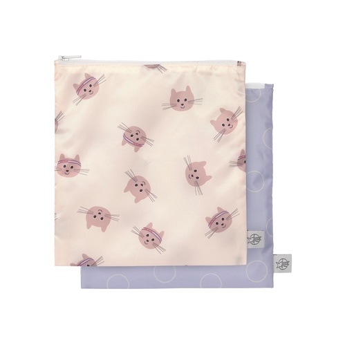 [579134] Laessig | Bewaarpotje Snack Bag Tiny Team Cat