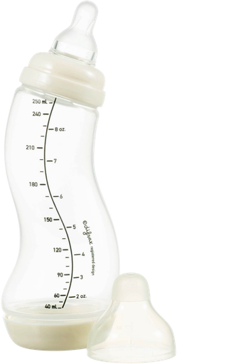 [579344] Difrax | Standaardfles/S-fles Basic Natural Ivory 250ml