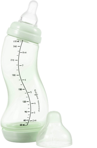 [579345] Difrax | Standaardfles/S-fles Basic Natural Pistachio 250ml