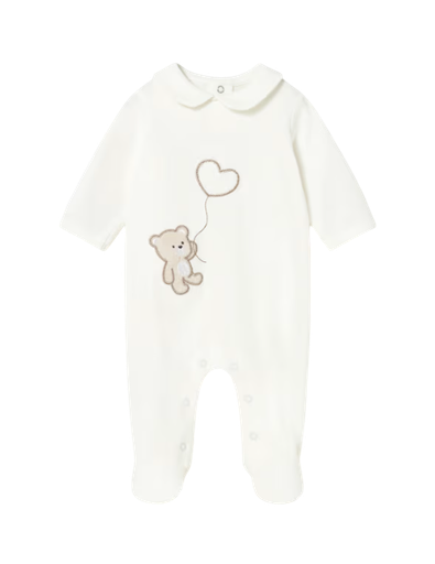 Mayoral | Pyjama Girls Layette Natural