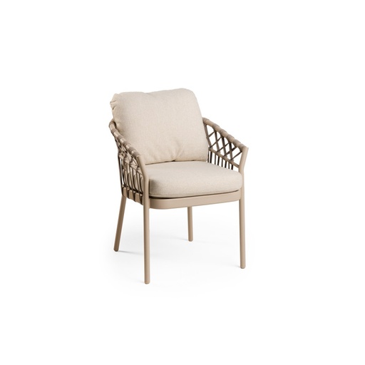 [579490] Tierra | Tuinstoel Nevada Dining Chair Champagne 