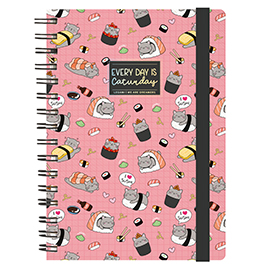 [579519] Legami | Notitieboek Sushi Cat Spiral-bound 210x297mm