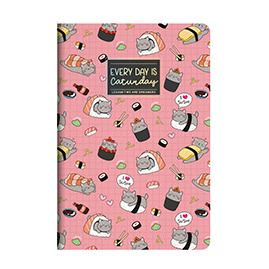 [579521] Legami | Notitieboek Sushi Cat Quaderno 148x210mm